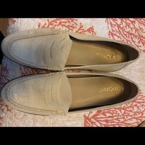 Vionic gold flex penny loafer